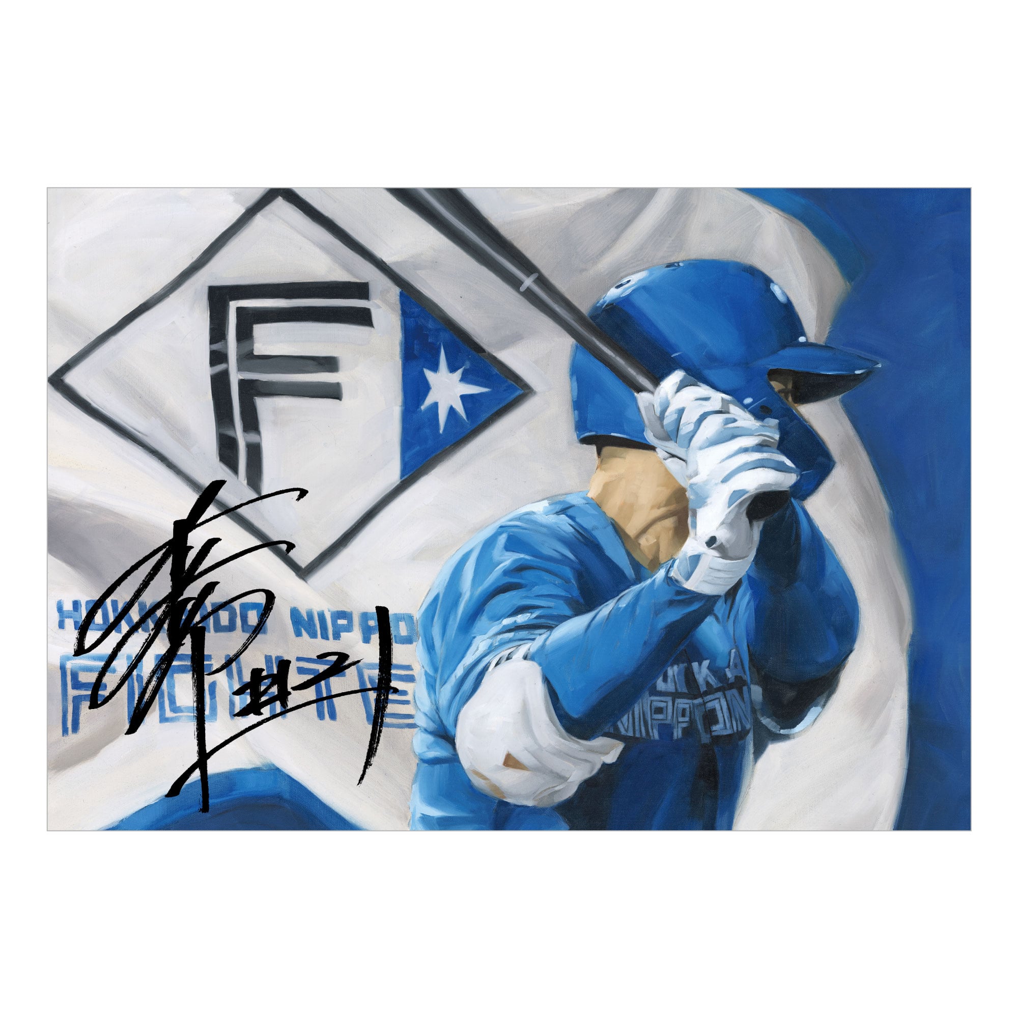 直筆サイン入りFIGHTERS ART GALLERY 21 